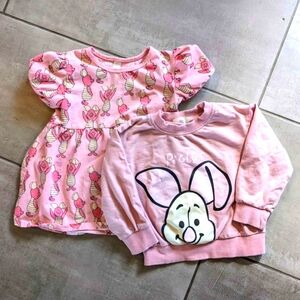 Chandail et robe porcinet 3T